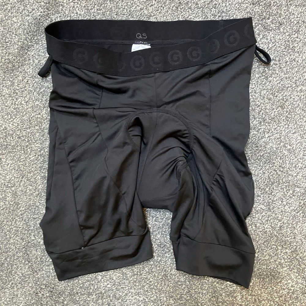 Louis Garneau Cycling Shorts Men's Medium Black Padded Bike Liner Compression
